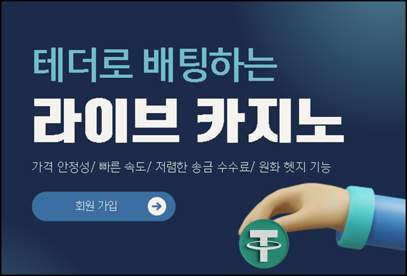 테더로 배팅하는 유로247 라이브 카지노